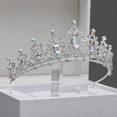 Rhinestone Crown Hair Accessory for Princess Dress Up