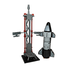 Space Rocket Construction Toy Set