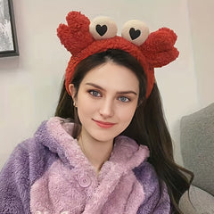 Cartoon Crab Claw Hair Band for Women Girls