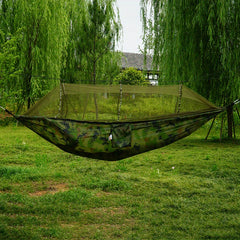 Anti Rollover Double Hammock with Mosquito Net