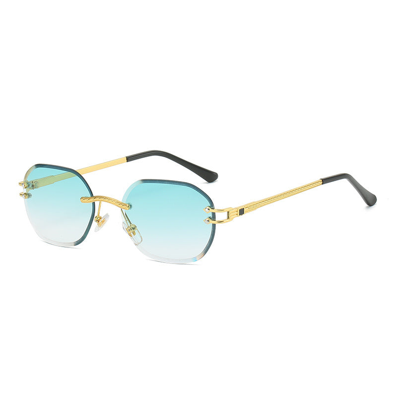 Vintage Frameless Hip Hop Glasses