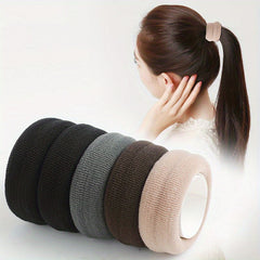 5pcs Minimalist Hair Ties Non Slip Elastic Hair Accessory