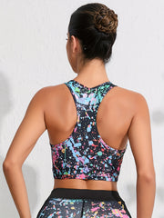 Printed Crop Tank Top for Summer