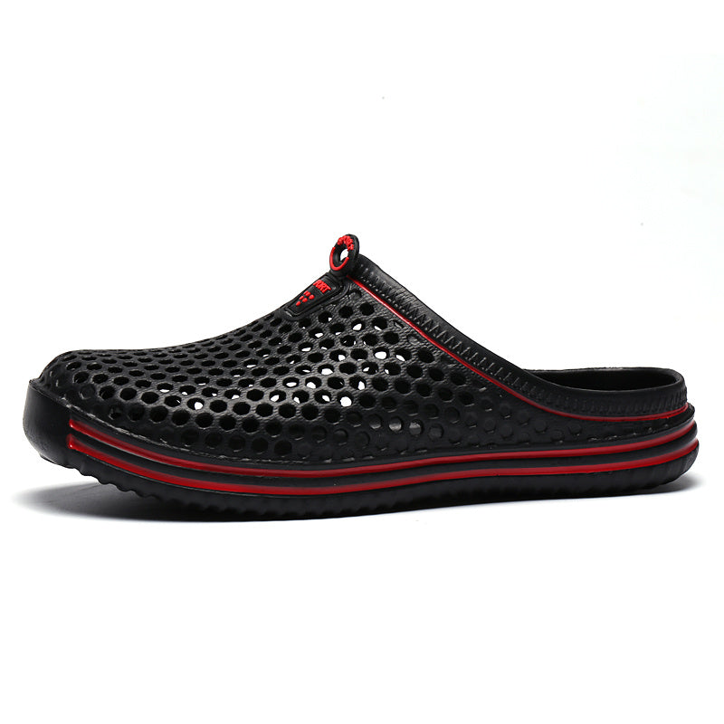 Solid Closed Toe Slides Casual Slippers Women's