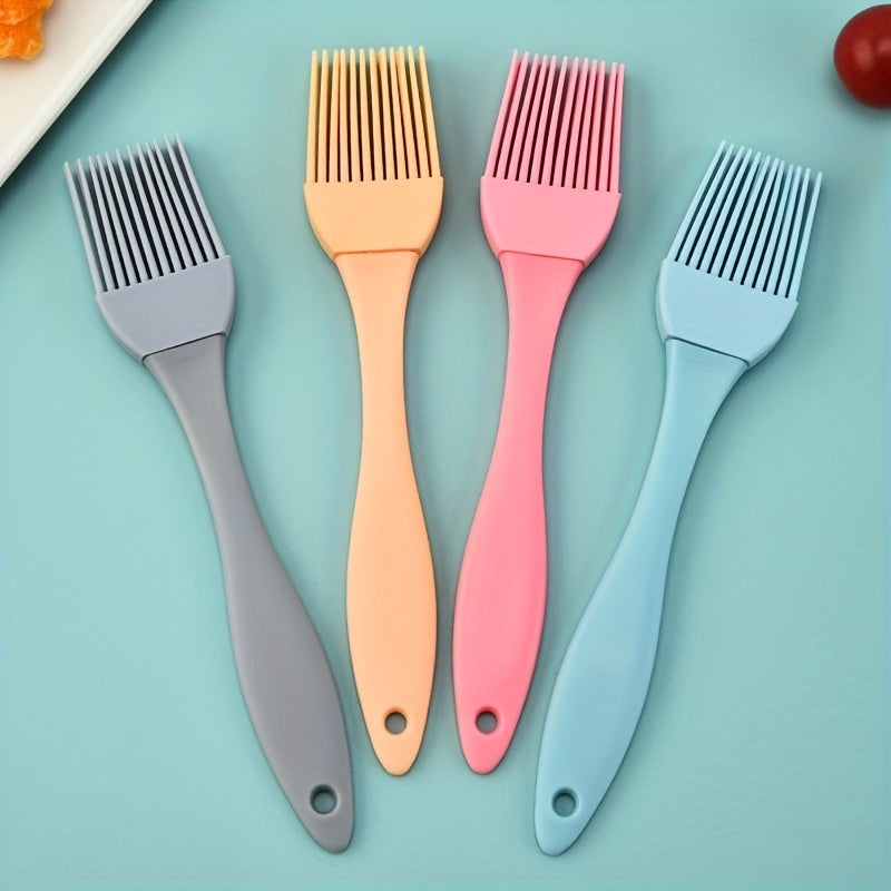 1pc Silicone Brush Household Seasoning Brush Split Type Brush Kitchen Food Brush