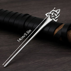 Moon Alloy Hairpin Vintage Metal Chignon Chinese Style Hair Accessories