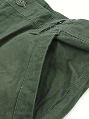 Men's Cotton Cargo Shorts with Pockets