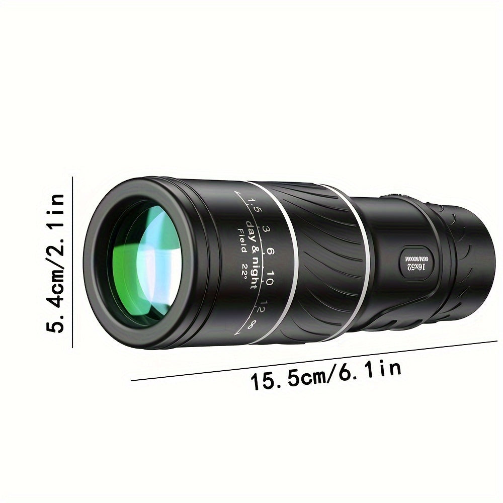 High Power Monocular Telescope for Smartphone Photo Taking