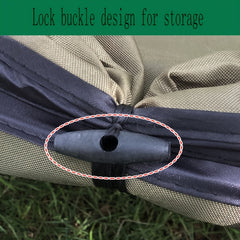 Foldable Oxford Cloth Garden Bucket Outdoor Trash Can