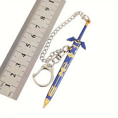 Mini Master Sword Toy Keychain Model Hobby Collection Ornament Gift