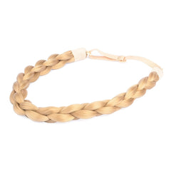 Synthetic Hair Braided Headband Chunky Braids Stretch Hairpiece