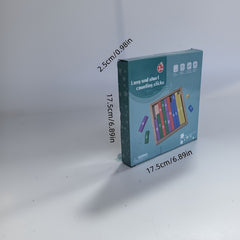 Wooden Number Counting Sticks Educational Toy Mixed Colors Fun