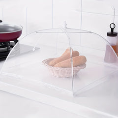 Foldable Mesh Food Cover Anti-mosquito Table Cover Household Meal Cover