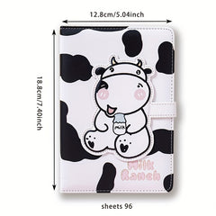 Milk Ranch Girl Heart Handheld Book Beauty Student Leather Diary Book