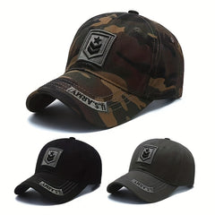 Camouflage Military Cap Retro Baseball Cap Men Women Spring Summer Sun Visor