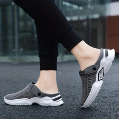 Men's Mesh Slip On Casual Sandals Summer Slippers