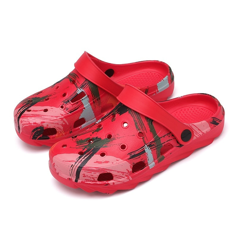 Graffiti Comfortable Clogs Non-slip Sandals Lightweight Slippers