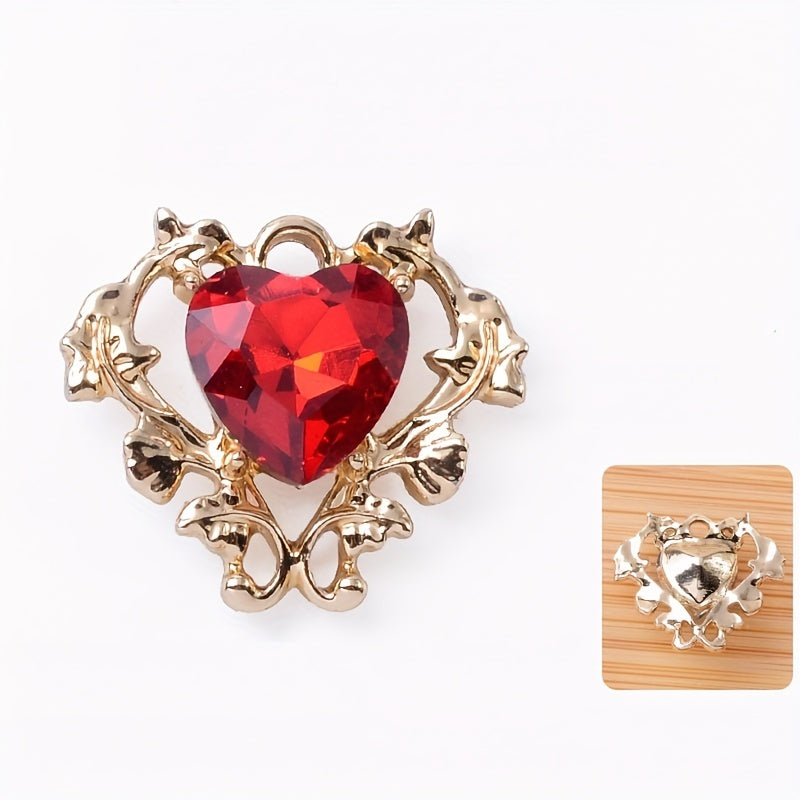 Multicolor Crystal Pendant Chain Pendant For Necklace