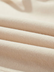  Letter Print Drawstring High Rise Sweatpants