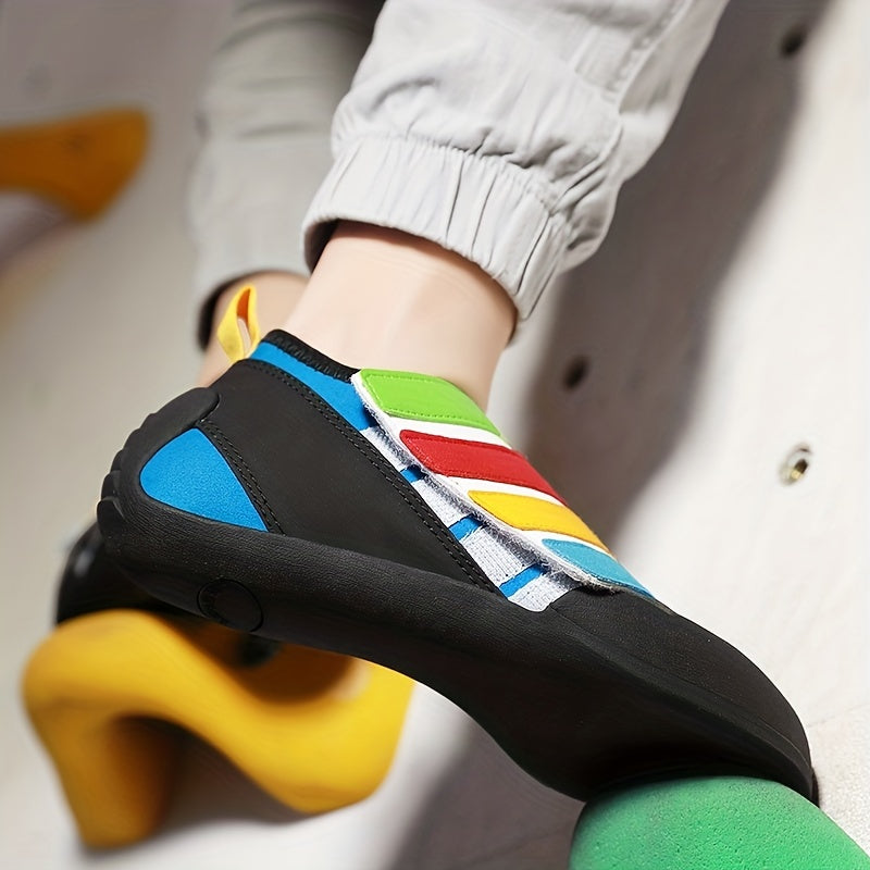 Kids Climbing Shoes with Hook and Loop Fastener