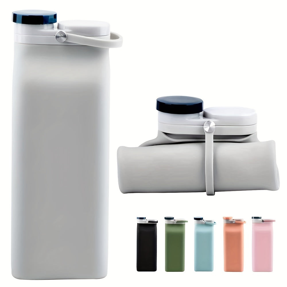 20oz BPA Foldable Water Bottle Lightweight Leak Proof for Travel