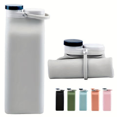 20oz BPA Foldable Water Bottle Lightweight Leak Proof for Travel