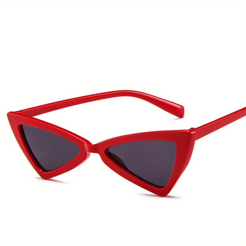 Y2K Triangle Cat Eye Sunglasses UV400 Sun Shades