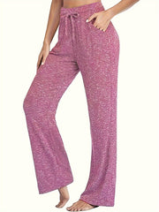  Sports Pants Women's Plus Drawstring Stretch Loose Fit Pants
