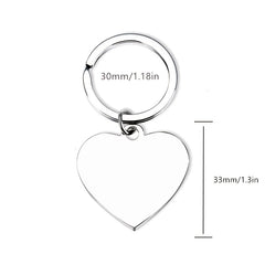 Friendship Heart Keychain Friends Gift