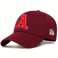 A Embroidery Baseball Cap Unisex Hip Hop Dad Hat Casual Solid Sun Hats