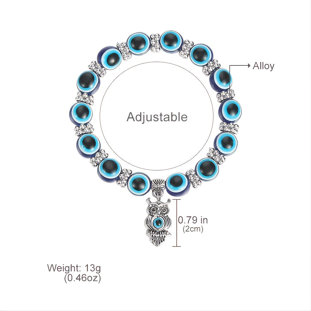 Devil's Eye Bracelet Turtle Butterfly Eye Pendant Bracelet