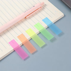 100 Sheets Morandi Sticky Notes Waterproof Index Sticker