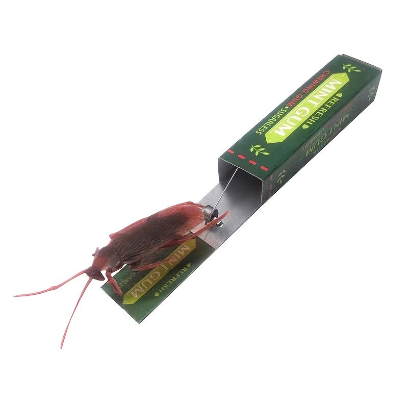 Simulation Cockroach Chewing Gum Funny Toy DIY Installation