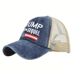 Vintage Trucker Hat Baseball Cap Embroidery
