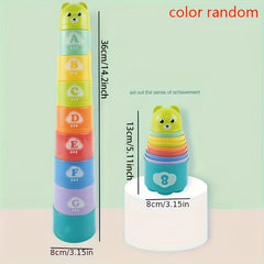 Track Toy for Grasping Training and Stacking Puzzle