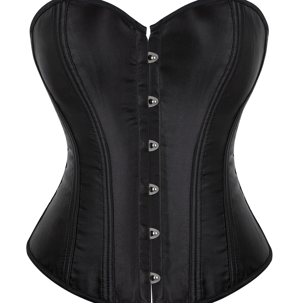 Strapless Corset Bustier Tummy Control Lace Up Body Shaper Women's Lingerie