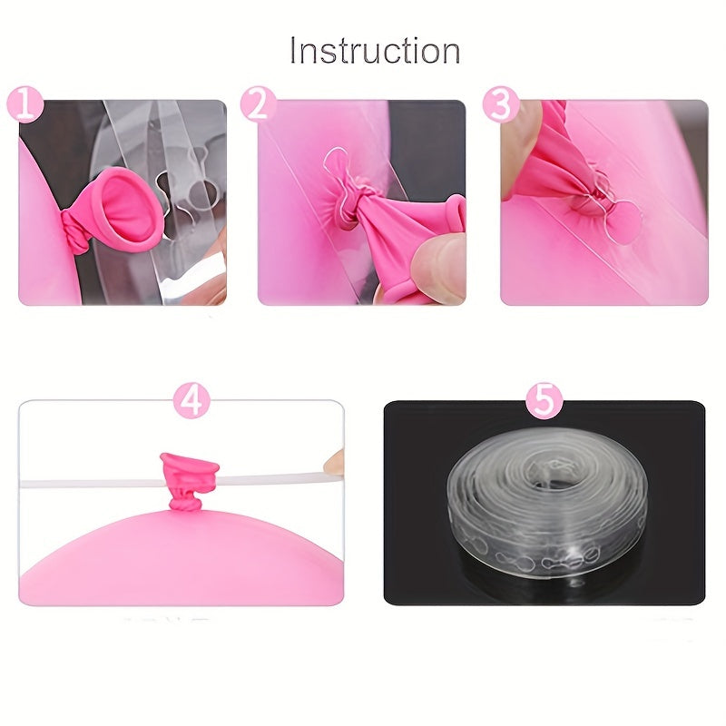 5m 16.4ft Balloon Chain Party Latex Balloon DIY Accessories