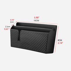 Multifunctional Car Storage Box Double Layer Self Adhesive