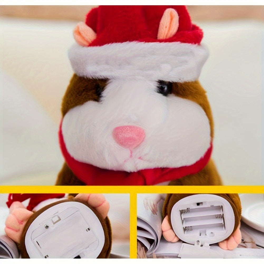 Talking Hamster Plush Toy Recording Plush Interactive Toy Christmas Gift