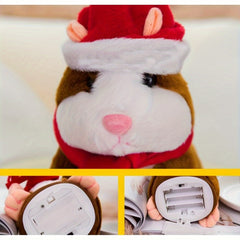 Talking Hamster Plush Toy Recording Plush Interactive Toy Christmas Gift