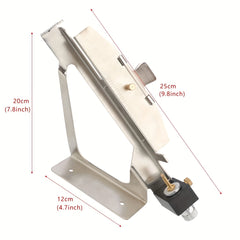 Alum. Alloy Fletching Jig DIY Stick Tool Archery Acc. Adjustable