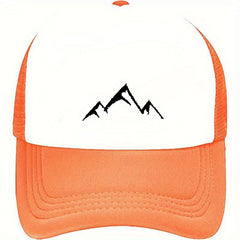Mountain Dad Hat Soft Cotton Mesh Baseball Cap