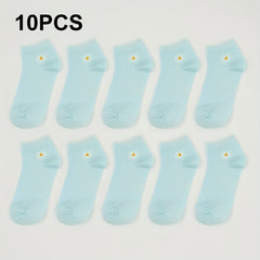 Floral Print Crew Socks for Women, Comfy & Breathable Short Stockings