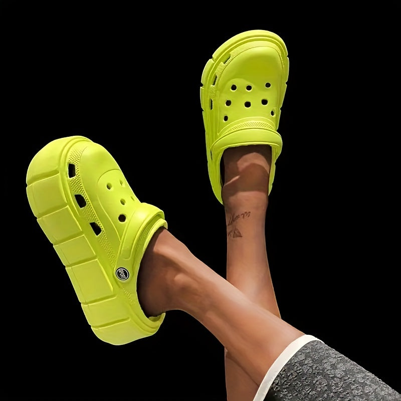 Women's Platform Clogs Casual Garden Shoes Lightweight Beach Shoes