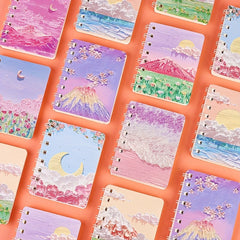 Mini Pocket Notebook Creative Lovely Diary Pen