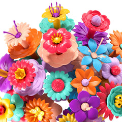DIY Flower Arrangement Puzzle Toy Set with Storage Box