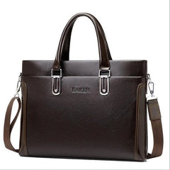 Men's Leather Business Bag Briefcase