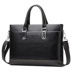 Men's Leather Business Bag Briefcase