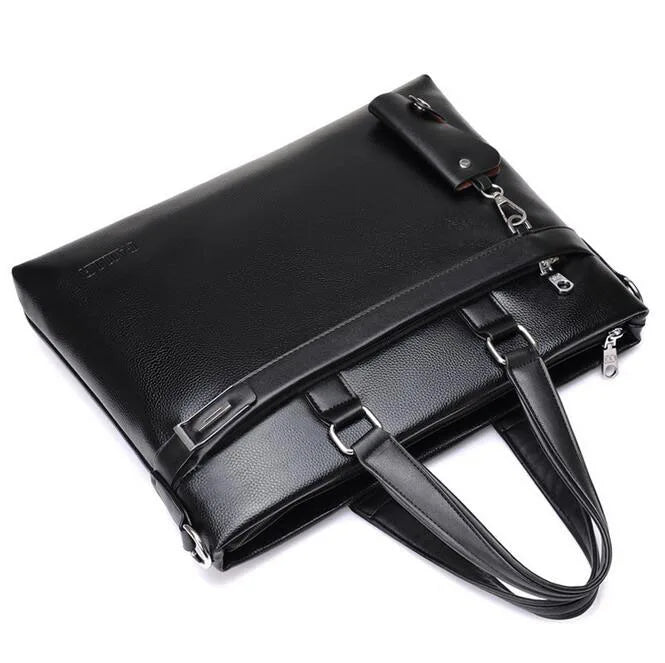 Men's Business Tote Bag Shoulder Briefcase