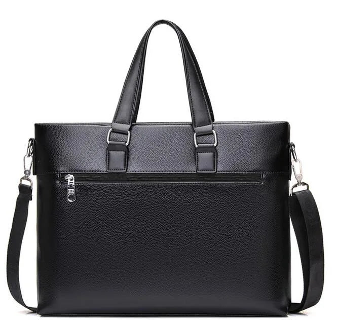 Men's Business Tote Bag Shoulder Briefcase
